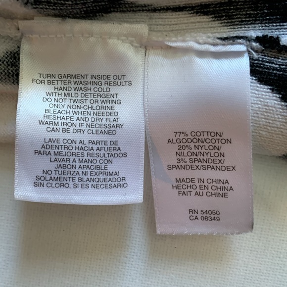 Geometric vintage Jones New York cardigan sweater - Picture 5 of 9